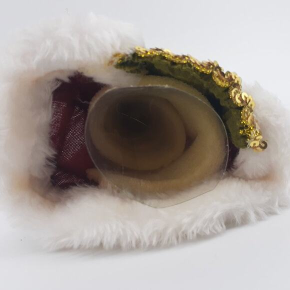 Christmas Santa Clause Large Ornament Small Tree Topper - Picture 8 of 11